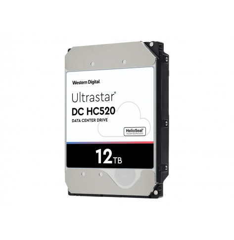 Dysk serwerowy Western Digital Ultrastar HE12 12TB HDD SATA 6Gb/s 512E ISE 7200Rpm HUH721212ALE600 24x7 3.5 Bulk