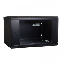 Szafa serwerowa Digitus 19" 4U 279 600x450mm drzwi szklane czarna niezmontowana