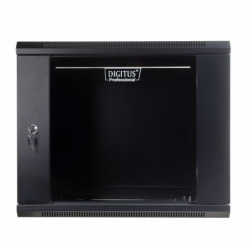 Szafa serwerowa DIGITUS 19" 9U 501 600x450mm drzwi szklane czarna niezmontowana