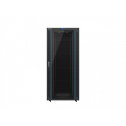 Szafa serwerowa Lanberg 19 cali 37U 800x1000mm czarna (drzwi szklane LCD) 