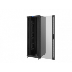 Szafa serwerowa Lanberg 19 cali 37U 800x1000mm czarna (drzwi szklane LCD) 