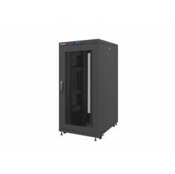 Szafa serwerowa Lanberg 19 cali 27U 800x1000mm czarna (drzwi perforowane LCD)