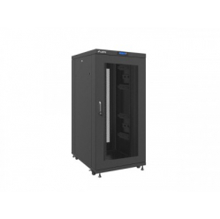 Szafa serwerowa Lanberg 19 cali 27U 800x1000mm czarna (drzwi perforowane LCD)