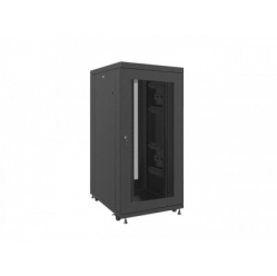 Szafa serwerowa Lanberg 19 cali 27U 800x1000mm czarna (drzwi perforowane LCD)