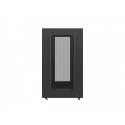 Szafa serwerowa Lanberg 19 cali 27U 800x1000mm czarna (drzwi perforowane LCD)