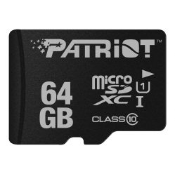 Karta pamięci Patriot MicroSDHC Card LX Series 64GB UHS-I/Class 10