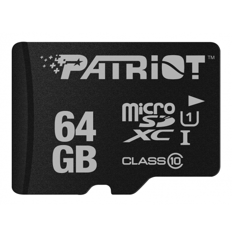 Karta pamięci Patriot MicroSDHC Card LX Series 64GB UHS-I/Class 10