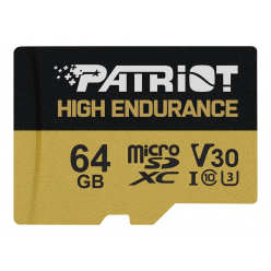 Karta pamięci Patriot MicroSDHC V30 64GB High Endurance