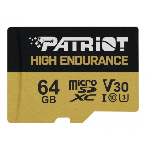 Karta pamięci Patriot MicroSDHC V30 64GB High Endurance