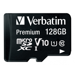 Karta pamięci Verbatim Micro SD - 128GB Class 10