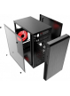 Obudowa Gembird CCC-FORNAX-955R Gaming design PC case 1 x 12 cm fan red