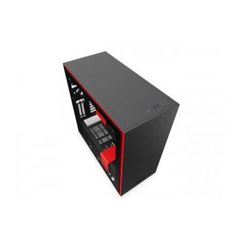 Obudowa NZXT H710I Midi Tower black-red