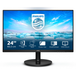 Monitor Philips 241V8LA/00 23.8 VA LCD 16:9 FHD 4ms 250cd/m2 3000:1 VGA HDMI