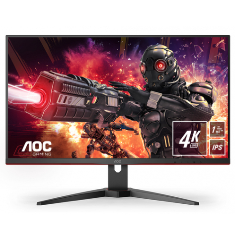 Monitor AOC U28G2AE/BK 27.9 4K 3840x2160 60Hz 1ms HDMI DP Black 2YW