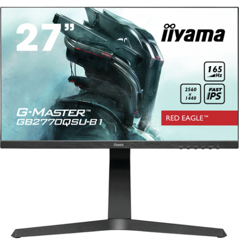 Monitor Iiyama GB2770QSU-B1 27 IPS WQHD 165Hz 400cd/m2 1000:1 HDMI DP głośniki USBx2