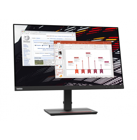 Monitor LENOVO ThinkVision S24e-20 23.8 VA FHD 4ms VGA HDMI