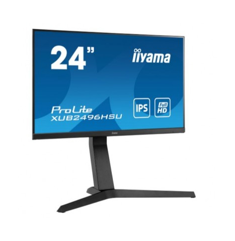 Monitor Iiyama XUB2496HSU-B1 24 IPS FHD 75Hz 1ms 250 cd/m2 HDMI DP USB-HUB Pivot