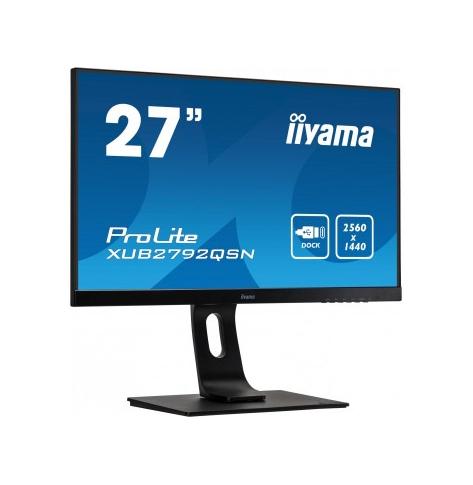 Monitor IIYAMA PROLITE XUB2792QSN-B1 27 IPS LED WQHD 16:9 75Hz 1000:1 350cd/m2 4ms HDMI DP