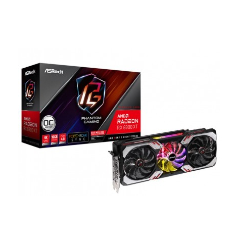 Karta graficzna ASROCK Radeon RX 6900 XT Phantom Gaming D 16GB 256bit GDDR6 DP/HDMI