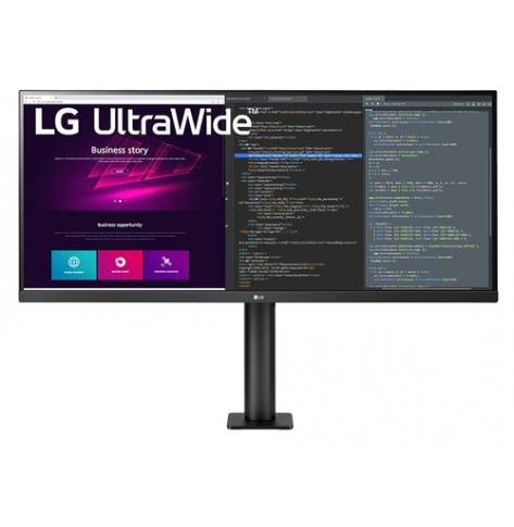 Monitor LG 34WN780-B 34 UltraWide QHD Ergo IPS HDR Monitor HDMI DP