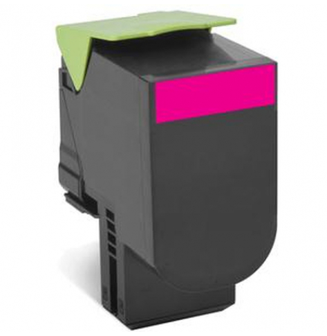 Toner Lexmark 80C2HME magenta korporacyjny | 3000 str. | CX410 / CX510