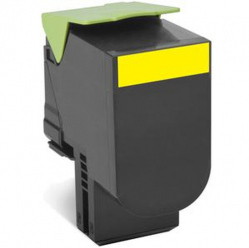 Toner Lexmark 80C2HYE yellow korporacyjny | 3000 str. | CX410 / CX510