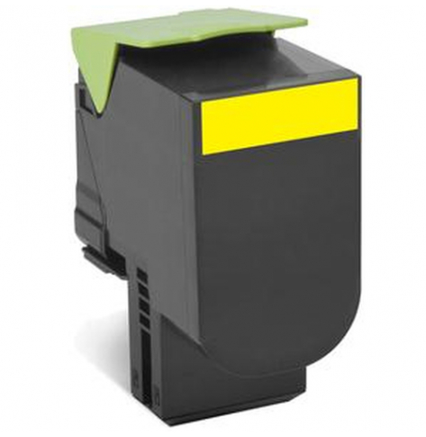 Toner Lexmark 80C2XYE yellow korporacyjny | 4000 str. 