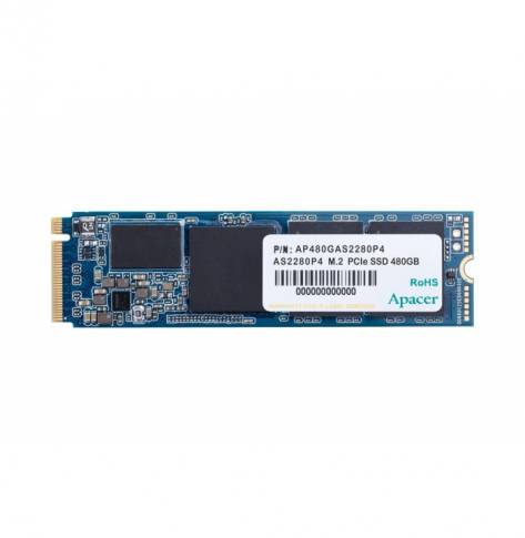 Dysk SSD APACER AS2280P4 512GB M.2 PCIe Gen3 x4 NVMe 3000/2000 MB/s