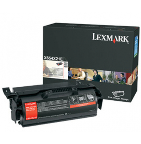 Toner Lexmark X654X31E black korporacyjny | 36000 str. | X654 / X656 / X658