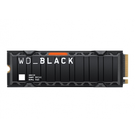 Dysk SSD WD Black 2TB SN850 NVMe SSD Supremely Fast PCIe Gen4 x4 M.2 Bulk with heatsink