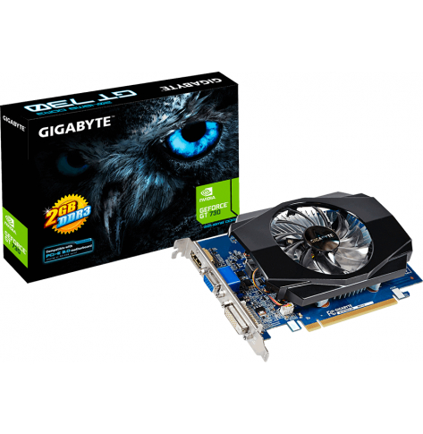 Karta graficzna GIGABYTE GeForce GT 730 GPU 2GB DDR3 HDMI DVI D-Sub