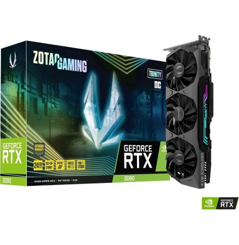 Karta graficzna ZOTAC GAMING GEFORCE RTX 3090 ArcticStorm 24GB GDDR6X 384bit 1695/19500 HDCP 3xDP HDMI Premium Pack