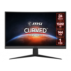 Monitor MSI Optix G24C6 23.6 1920x1080 VA Curve 1500R 144Hz 1ms Black 2xHDMI 1.4 DP 1.2 