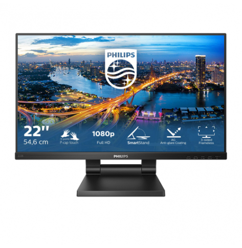 Monitor PHILIPS 222B1TC/00 21.5 IPS FHD 60Hz D-SUB HDMI DP USB-B USB