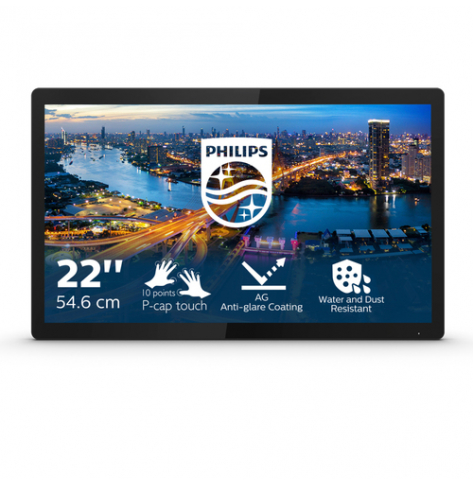 Monitor PHILIPS 222B1TFL/00 22 IPS FHD 60Hz D-SUB DVI HDMI DP USB