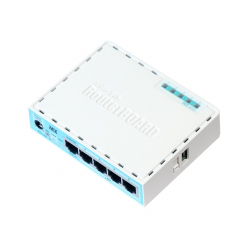 Router MIKROTIK BOARD RB750GR3 hEX with Dual Core 880MHz MHz CPU 256MB RAM 5 Gigabit LAN