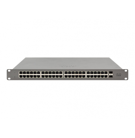Switch CISCO Meraki Go - GS110-48 48 portów 10/100/1000 2 porty SFP (mini-GBIC) (uplink)