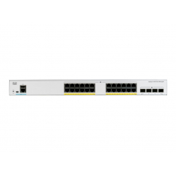 Switch CISCO C1000-24P-4X-L Catalyst 1000 13 portów 10/100/1000 (PoE+) 11 portów 10/100/1000 4 porty 10 Gigabajtów SFP+ (uplink)