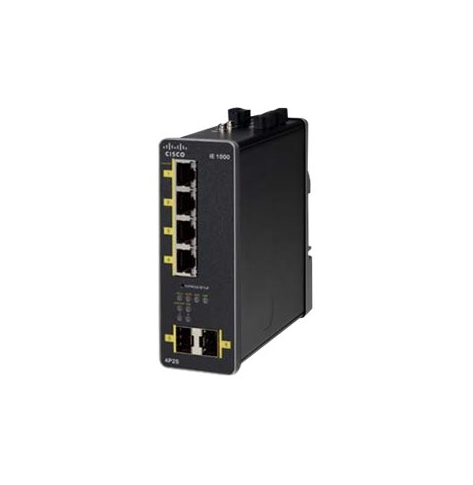 Switch CISCO IE-1000-4P2S-LM 4 porty 10/100/1000 (PoE+) 2 porty 1000Base-X SFP (uplink)