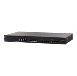 Switch wieżowy zarządzalny CISCO SX550X-16FT-K9-EU 8 portów 10GBase-T 8 portów 10 Gigabit SFP+