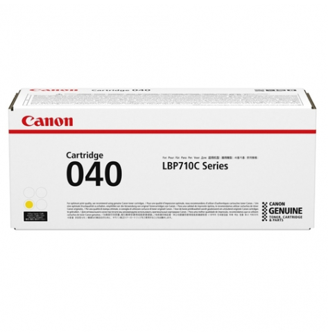 Toner CANON 040Y yellow standard capacity