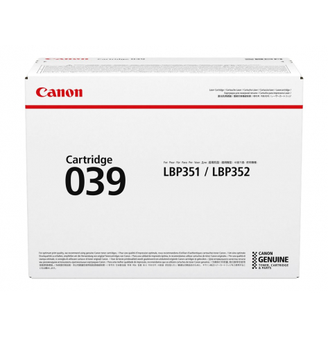 Toner CANON CRG 039 standard capacity