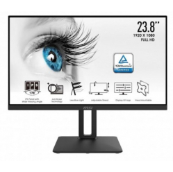 Monitor MSI PRO MP242P 23.8 IPS FHD 60Hz 1000:1 250cd/m2 5ms D-SUB DVI HDMI Pivot (P)