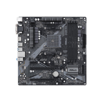 Płyta główna ASROCK B450M PRO4 R2.0 AM4 4xDDR4 4xSATA 1xM.2 mATX