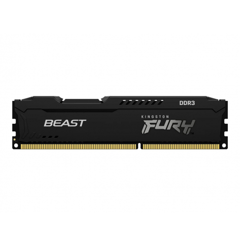 Pamięć RAM KINGSTON 16GB 1600MHz DDR3 CL10 DIMM Kit of 2 FURY Beast Black