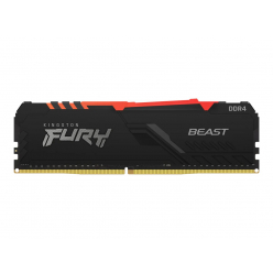 Pamięć RAM Kingston 16GB 3200MHz DDR4 CL16 DIMM Kit of 2 FURY Beast RGB