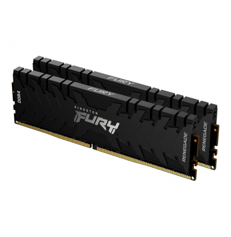 Pamięć RAM Kingston 32GB 3200MHz DDR4 CL16 DIMM Kit of 2 1Gx8 FURY Renegade Black