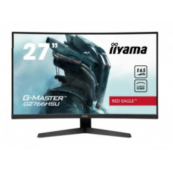 Monitor Iiyama 27 cali G2766HSU-B1 VA,165HZ,1500R,1MS,DP,HDMIx2,USB,FreeSync 