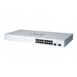 Switch Smart Cisco Business  CBS220 16-portów Gigabit, 2 porty 1G SFP uplink