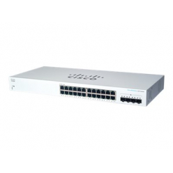 Switch Cisco Business Switching CBS220 Smart 24-port Gigabit 4x10G SFP+ uplink